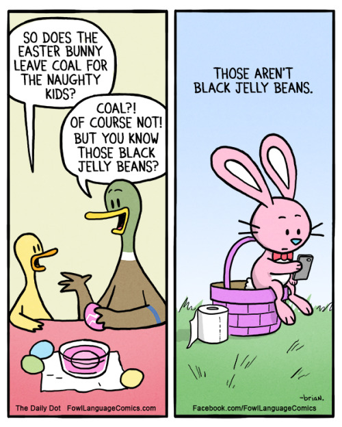 Funny happy easter bunny