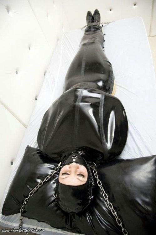 fetiman:  babes-in-latex:  Bondage bag  Secure adult photos