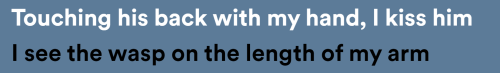 A Kiss; Oscillating