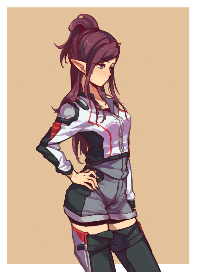 walkureworld:   女飞行员  by  冴島明日香   