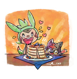 iris-sempi: Pancakes!!