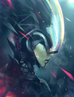 cosmicwolfstorm:  bionic by Soufiane Idrassi 