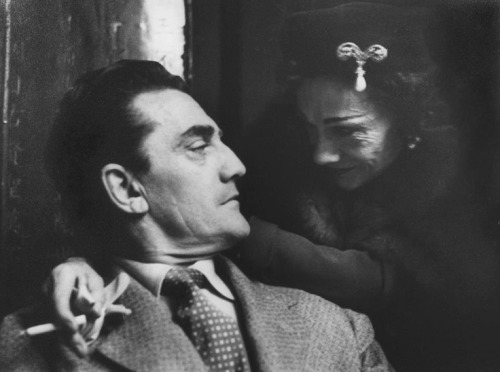 una-lady-italiana:Luchino Visconti and Coco Chanel