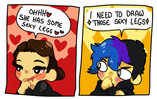 Most People: -stares at attractive strangers for the usual reasons-Me Who Has A Problem: -STARES AT 