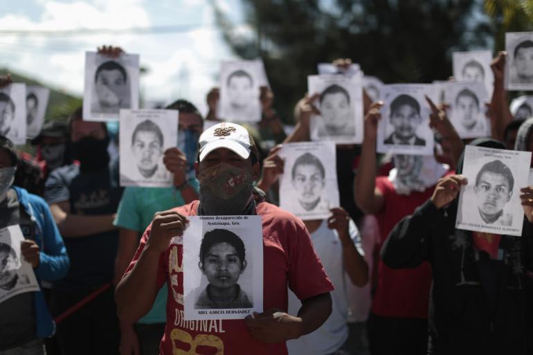 journolist:  #Missing43 The Mexico Missing Student Protests Thousands protest in