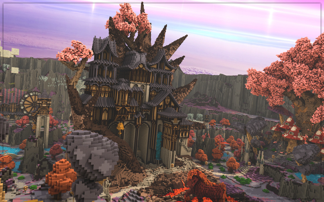 ibuildpixels:  Minecraft builds by Notux.