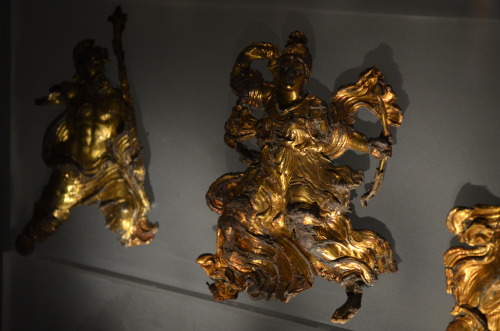 greek-museums:Archaeological Museum of Thessaloniki:ArtemisGilded silver decorations depicting deiti