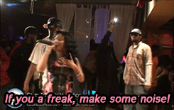 ollaway:  Nicki Minaj at Club Taste International in Baltimore, January 2009 (✘) 