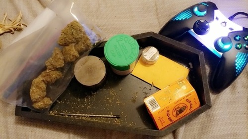 princesscronic:  Doobies and video games are life. 👸👸