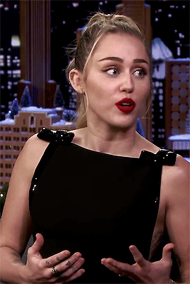 mileycyrusdaily:Miley Cyrus on The Tonight Show Starring Jimmy Fallon 2018.