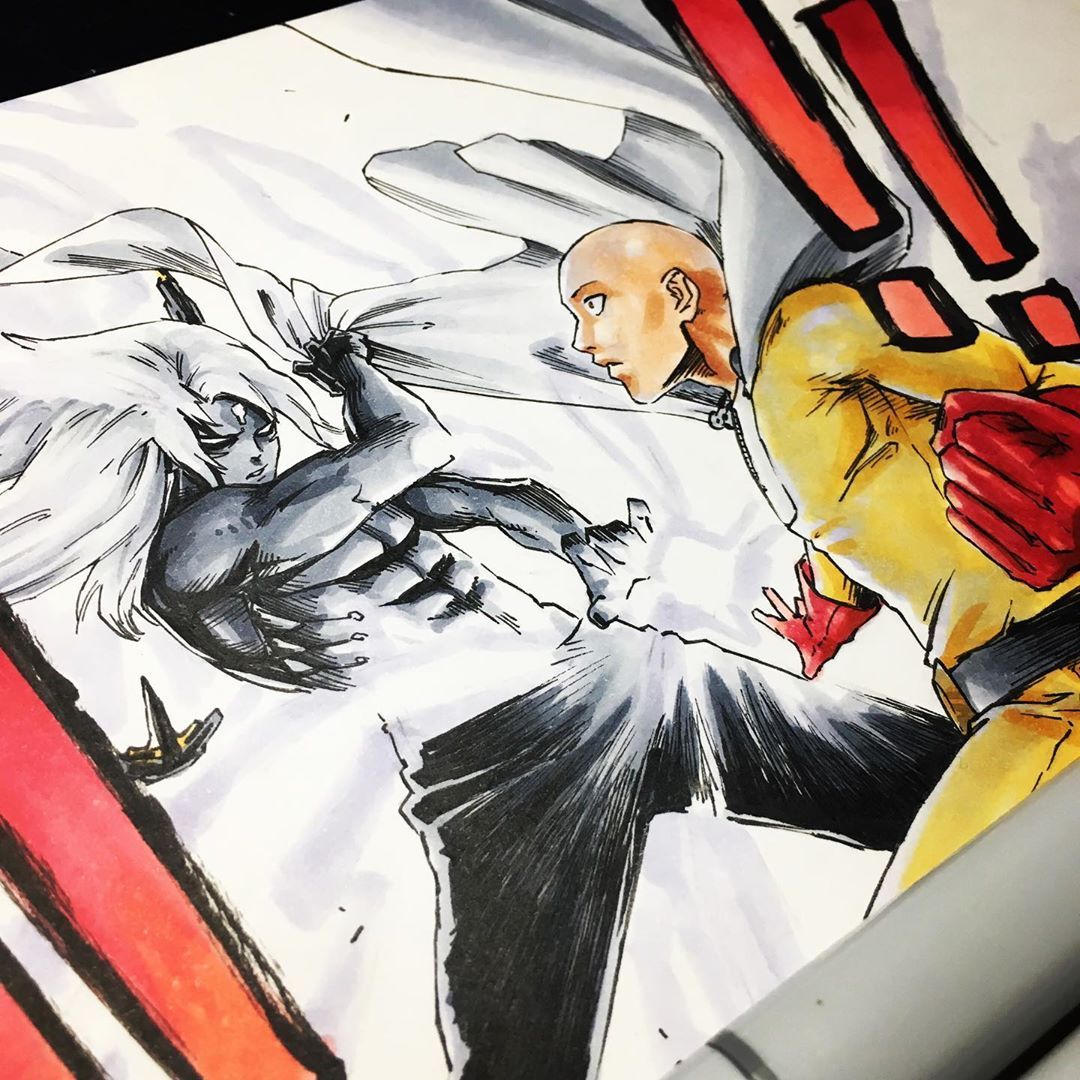 Starting up my own manga. See you guys after Murata sues me. : r/OnePunchMan