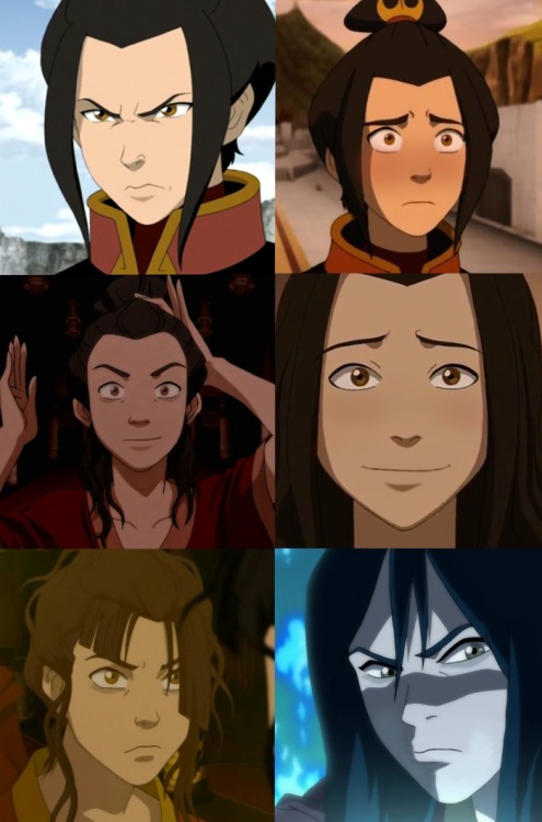 outcasts-redeemer:leewiththetea:corruptedjasper1:leewiththetea:[Edits of azula without makeup]She wa