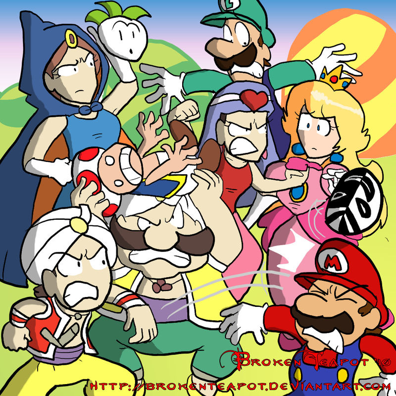 Burger Likes Doki Doki Panic-Super Mario Bros. 2 by MarioStrikerMurphy on  DeviantArt