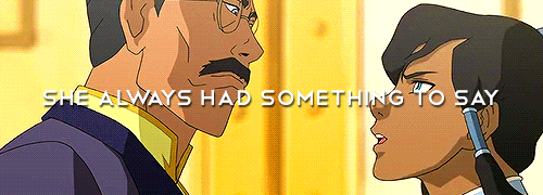 ilse-chan-san:Korra Week: Day 2 – FierceInspired by [x]