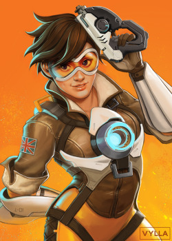 vylla-art: Tracer! Done So Far: Widowmaker | Zarya… 