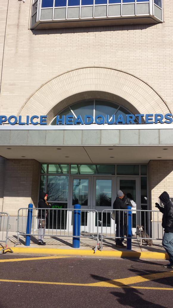 actjustly:  The protestors have issued an eviction notice to the St Louis Metro Police