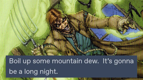 Sometimes, We Like To Imagine The Different Scarecrow Interacting