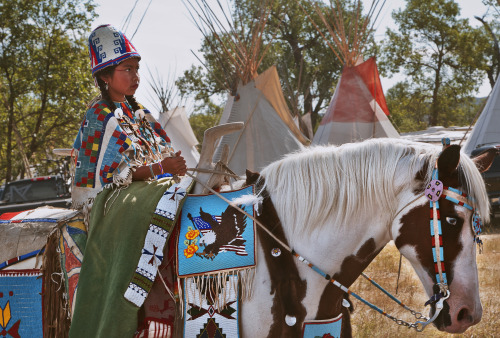 Aspaalooke Riders.Crow Agency, Montana