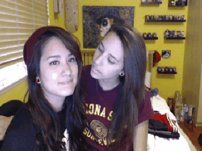 sleepy-tomato:  The two sides of our relationship. Wouldn’t have it any other way.