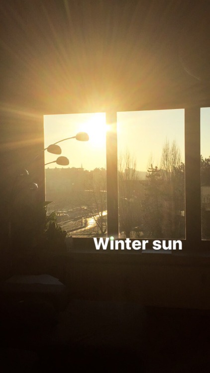 Porn Winter sun 💛 photos