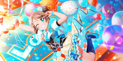 ☆ ° RECOLORED | You Watanabe ♡ ° ☆ ↳ Y'know, this breeze feels nice / Cheerful Yell