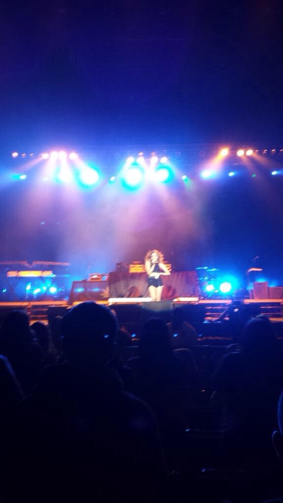 villegas-news:  Fan taken pictures Jasmine performing in Fresno