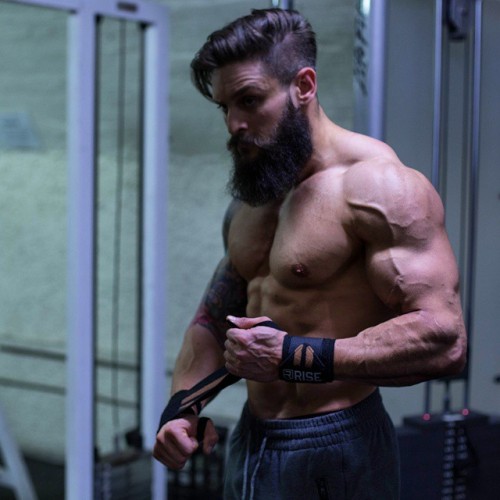 grs-raven:  grilledgym:Lex Griffin  Some day…. I’ll have vascularity like that…. And I will be happy with myself.  Got the vascularity. I just want a full thick beard like that 😒