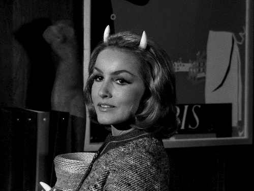 twilightly:Julie Newmar as Miss Devlin in The Twilight Zone (S04E14)