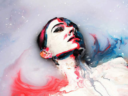 who-:  Using the human body as a canvas Activate By Alexa Meade 