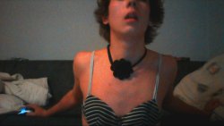 sissyalex158:  hehe its me on omegle having