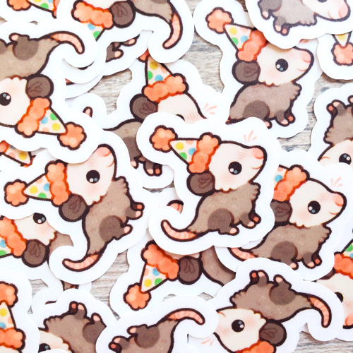  All orders in March will receive a mini party possum sticker as a freebie in my shop!