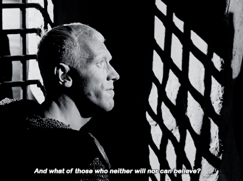 filmgifs:THE SEVENTH SEAL (Det sjunde inseglet) dir. Ingmar Bergman 