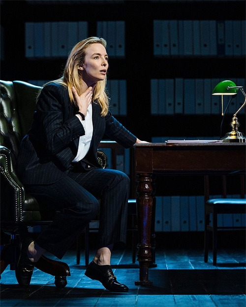  JODIE COMER as Tessaph. by Helen Murray during a performance of Prima FacieApril 2022 