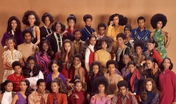 fuckrashida: Group portrait of models employed by the Black Beauty agency (1969)