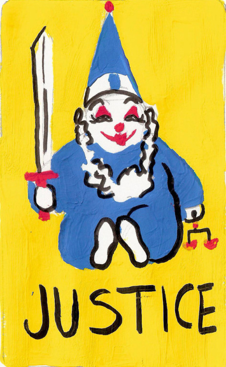 sublimelizard:clown tarot