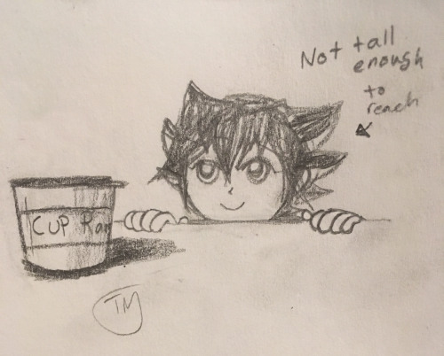 He just wants noodle.Do not repost reblog and likes are okay!