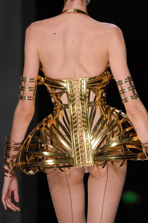 Fetish fashion Jean Paul Gaultier - Couture Fall 2012.