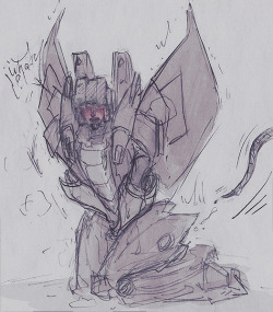 kokoko-sir:  starscream and rattrap’s tail %) don’t blame me for that. it’s sketch on one very nice and funny fanfic x3 at this moment starscream almost overloaded but rattrap pull his tail out and scream is like wtf?! and yes. he is confused of