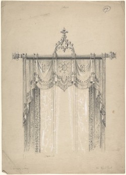 laclefdescoeurs:Design for Gothic Curtains