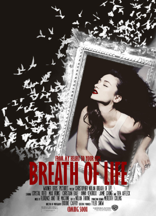 Fan Made Movie Poster Contest - Crystal Reed (Breath Of Life)Created by Sophie