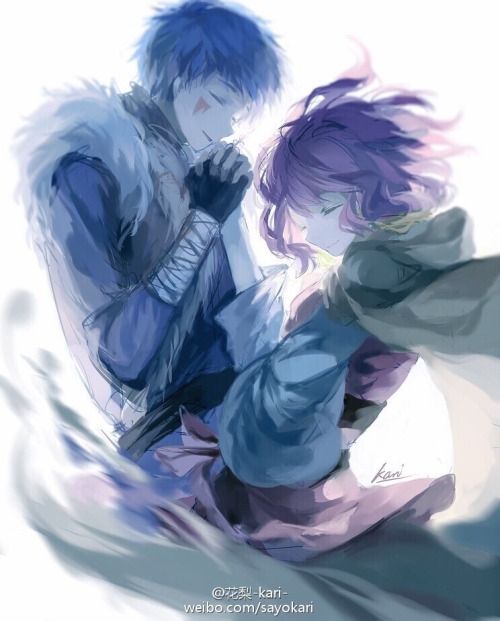 lacuna-matata:Shin-Ah and YonaArt by 花梨-kari-※ Permission to upload this work was granted by the art