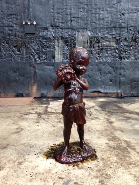 hunter-ny:  artist, kara walker’s sweet + powerful installation, a subtlety, opened