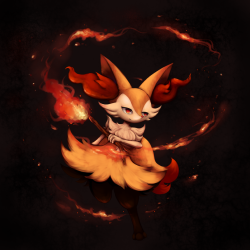 fiddlemod:  Braixen by Joltik92  <3