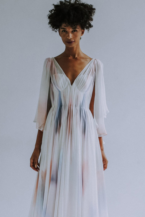 katiemarieweddings: Leanne Marshall Fall 2019 Bridal Collection - Zora Gown (Pastel)