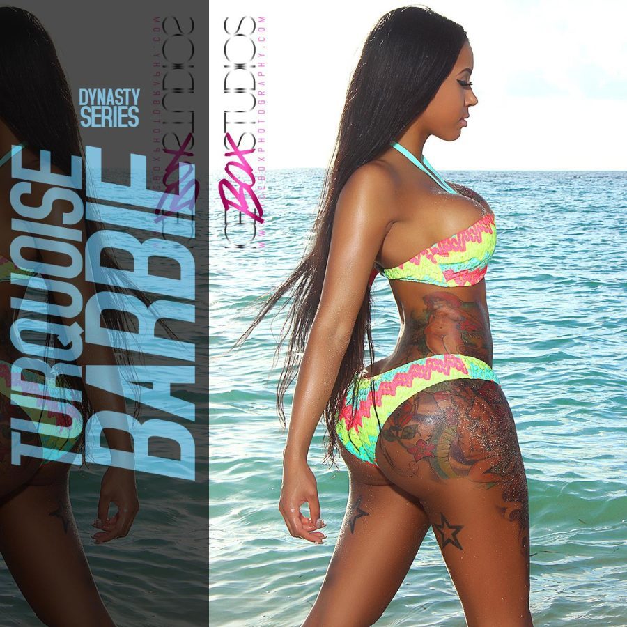 1sograteful:  Turquoise Barbie