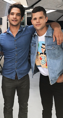 zacefronsbf:Tyler Posey & Charlie Carver