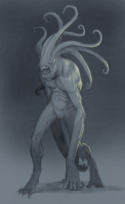 mychestpainwantsacigarette:  tentacel ape by stillenacht  