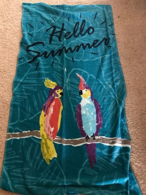 tieltavern: This beach towel you guys