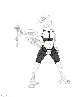 Bird Domme WIP & CONCEPT ART - by Equalicus