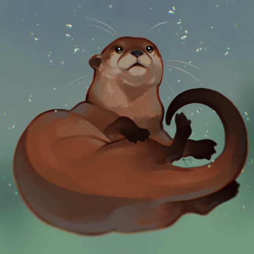 An Otter Piece For A Friend